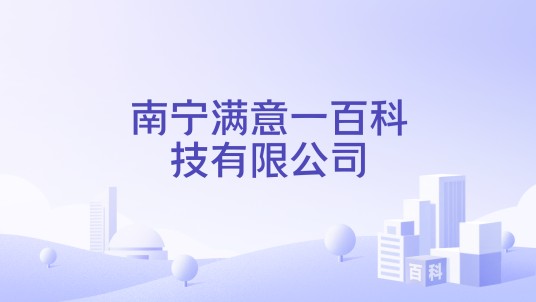 南宁满意一百科技有限公司