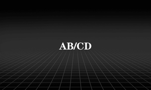 AB/CD