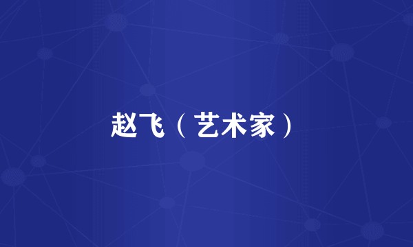 赵飞（艺术家）