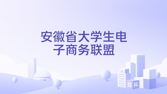 安徽省大学生电子商务联盟