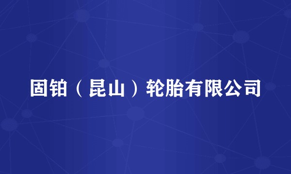 固铂（昆山）轮胎有限公司