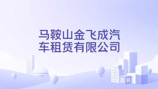 马鞍山金飞成汽车租赁有限公司