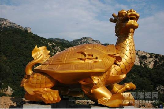 金鳌（中国古代神话中的龙首龟身神兽）