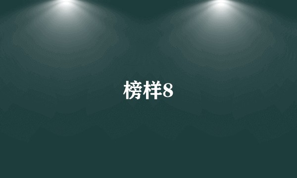 榜样8
