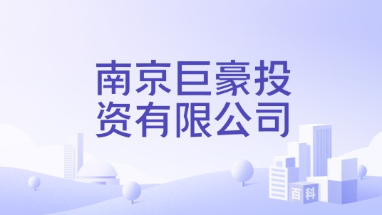 南京巨豪投资有限公司
