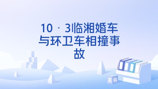 10·3临湘婚车与环卫车相撞事故
