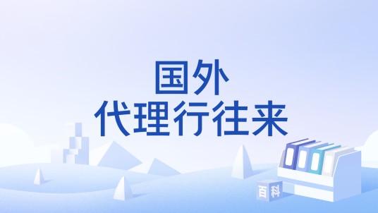 国外代理行往来