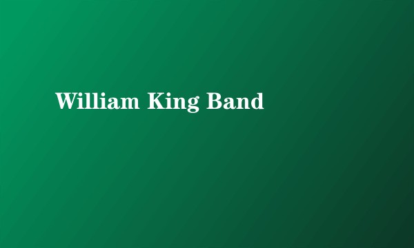 William King Band