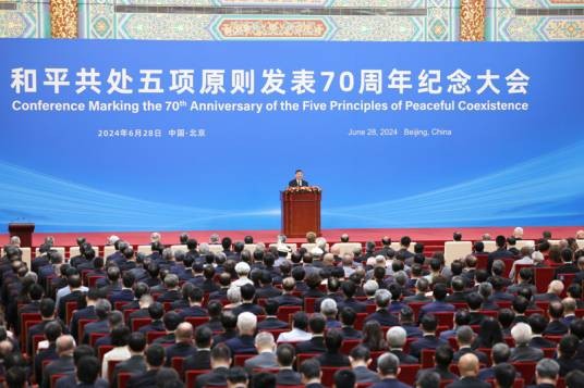 和平共处五项原则发表70周年纪念大会
