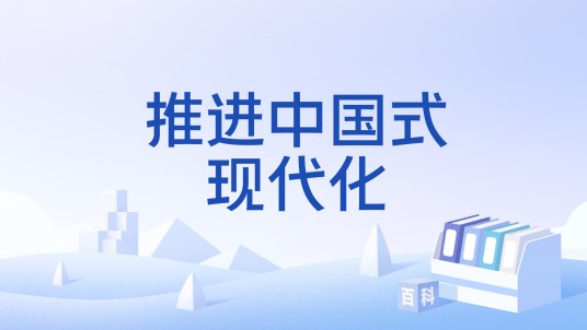 推进中国式现代化