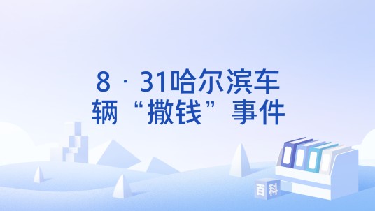 8·31哈尔滨车辆“撒钱”事件