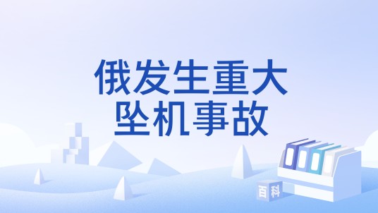 俄发生重大坠机事故