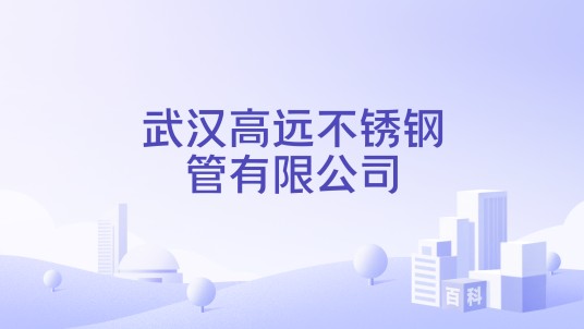 武汉高远不锈钢管有限公司