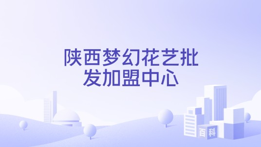 陕西梦幻花艺批发加盟中心