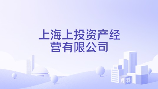 上海上投资产经营有限公司