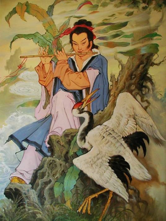 韩湘子（中国古代神话中的八仙之一）
