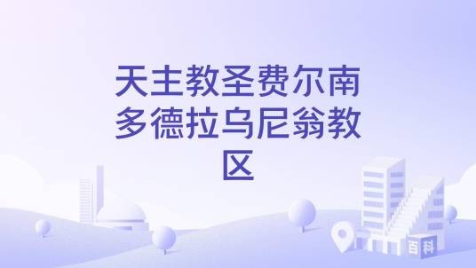 天主教圣费尔南多德拉乌尼翁教区