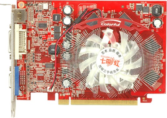 逸彩9500GT-GD3CF白金版256MM10