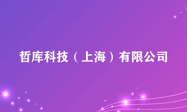 哲库科技（上海）有限公司