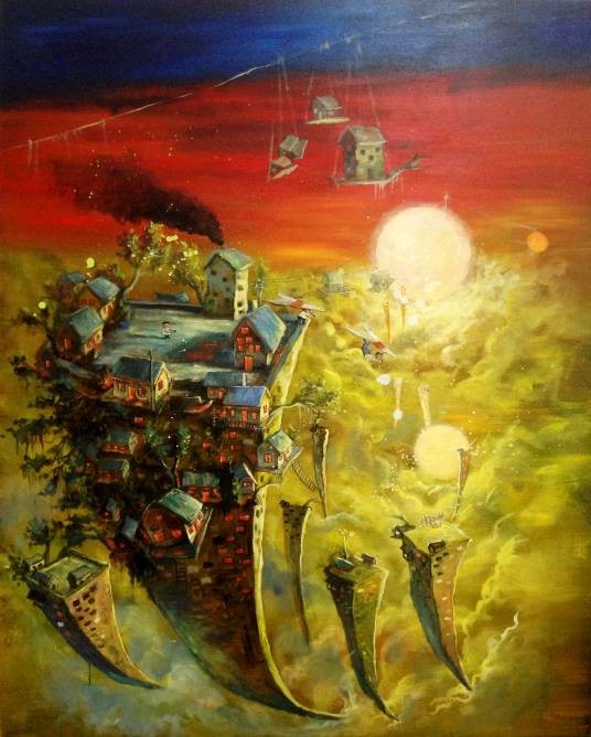 我的时间(蒲粤梅绘画作品)