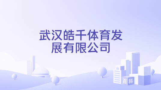 武汉皓千体育发展有限公司