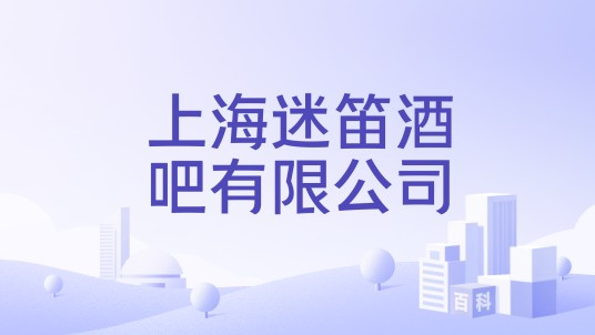 上海迷笛酒吧有限公司