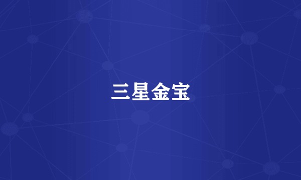 三星金宝
