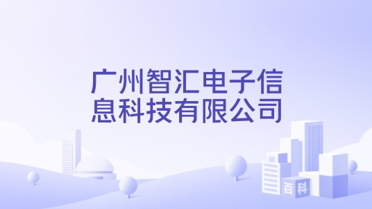 广州智汇电子信息科技有限公司