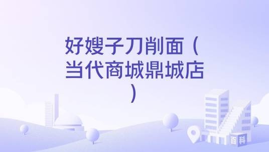 好嫂子刀削面(当代商城鼎城店)