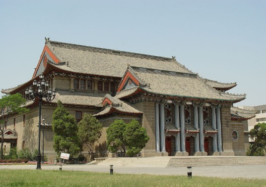 河南大学河南留学欧美预备学校旧址大礼堂