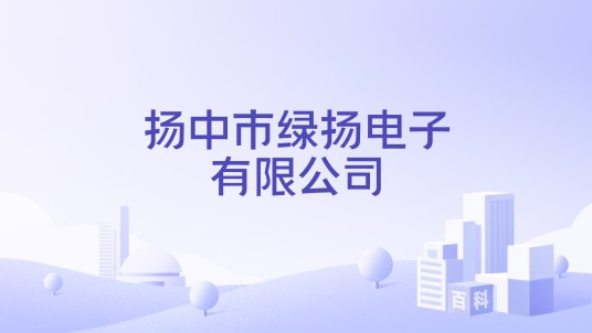 扬中市绿扬电子有限公司