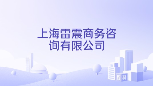 上海雷震商务咨询有限公司