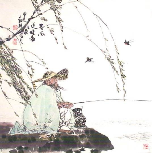 庄子钓于濮水