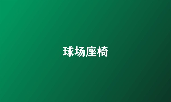 球场座椅