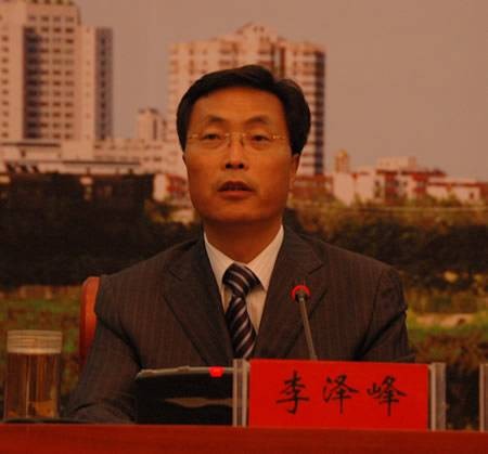 李泽峰（宁夏回族自治区政协原党组成员、副主席）