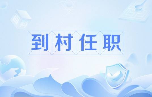 到村任职