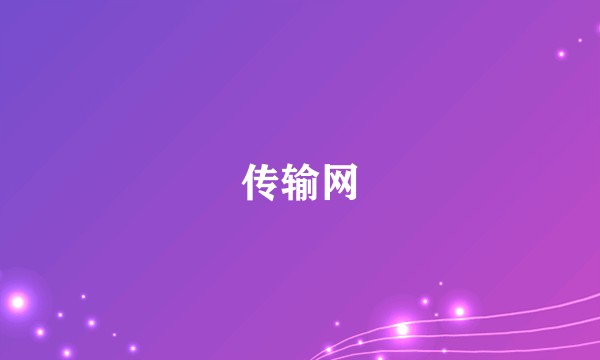 传输网