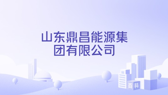 山东鼎昌能源集团有限公司