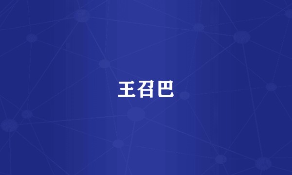 王召巴