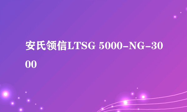 安氏领信LTSG 5000-NG-3000