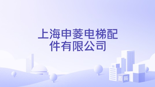 上海申菱电梯配件有限公司