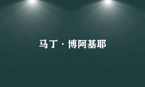 马丁·博阿基耶