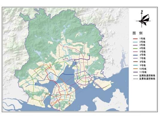 厦门市城市轨道交通线网规划(2020-2035年)