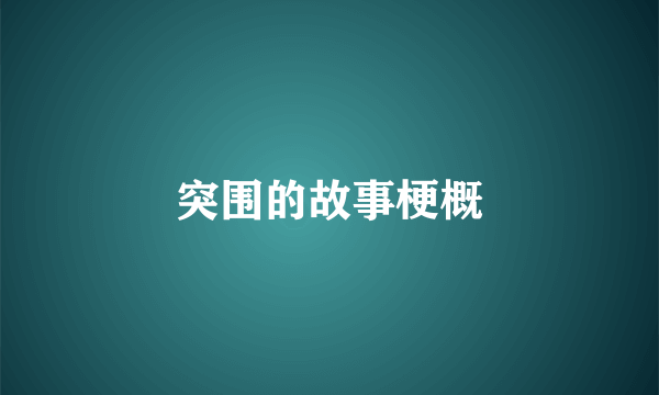 突围的故事梗概