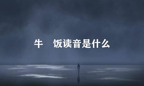 牛丼饭读音是什么