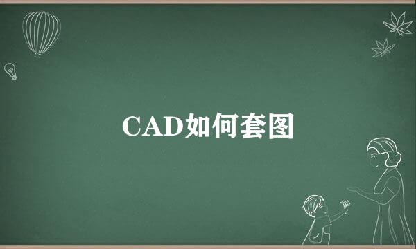 CAD如何套图