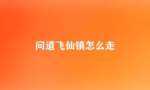 问道飞仙镇怎么走