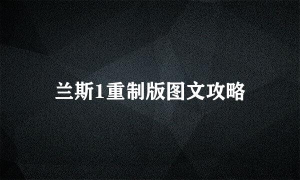 兰斯1重制版图文攻略