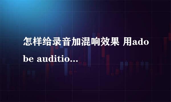 怎样给录音加混响效果 用adobe audition 加混响