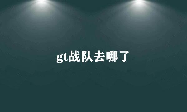 gt战队去哪了
